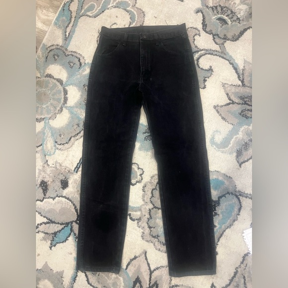 Rustler Black Jeans  Straight Fit 32x32 - Picture 1 of 4